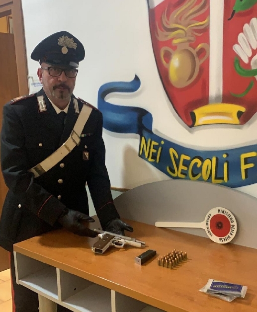 carabinieri sequestro arma